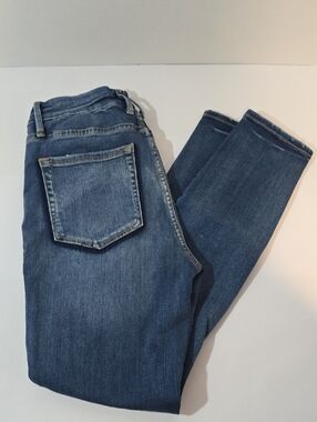 Good American Indigo Denim Waistband Jeans